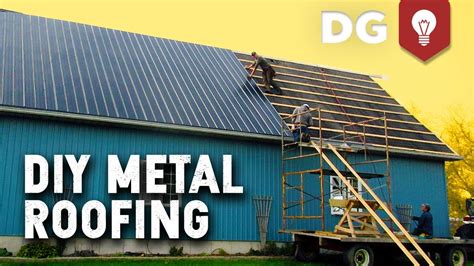 putting metal roof on house|do it yourself metal roofing.